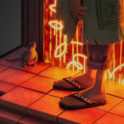 Bruno Light-Up Figure, Encanto