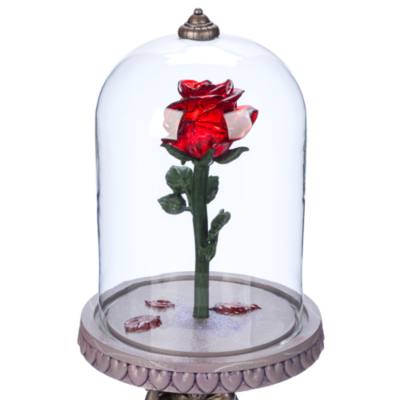 Beauty and the Beast Light-Up Enchanted Rose Replica