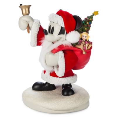 Santa Mickey Mouse Holiday Figure