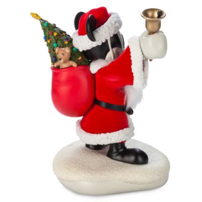 Santa Mickey Mouse Holiday Figure
