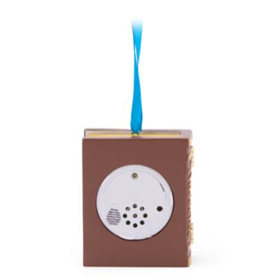 Pinocchio Storybook Musical Living Magic Sketchbook Ornament