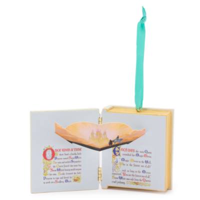 Snow White and the Seven Dwarfs Storybook Sketchbook Ornament