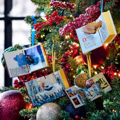 Snow White and the Seven Dwarfs Storybook Sketchbook Ornament