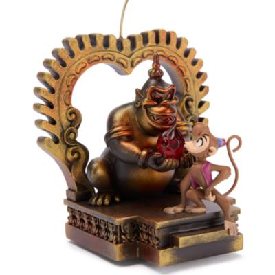 Abu Light-Up and Sound Living Magic Sketchbook Ornament, Aladdin