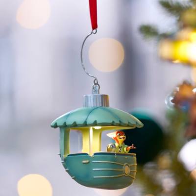 Judy Hopps and Nick Wilde Gondola Light-Up Sketchbook Ornament, Zootopia