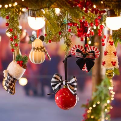 Mickey Icon Christmas Tree Ornament