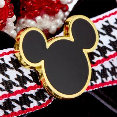 Mickey Head Icon Candy Cane Ornament