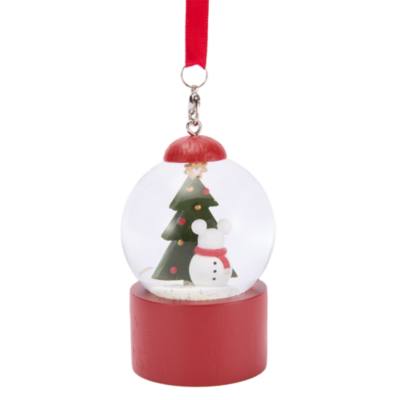 Mickey Mouse Holiday Snow Globe Ornament