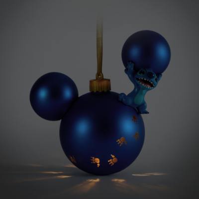 Stitch Light-Up Bauble Ornament, Lilo & Stitch