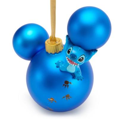 Stitch Light-Up Bauble Ornament, Lilo & Stitch