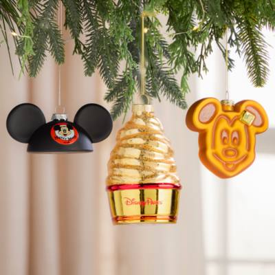 Mouseketeer Ear Hat Glass Ornament, The Mickey Mouse Club