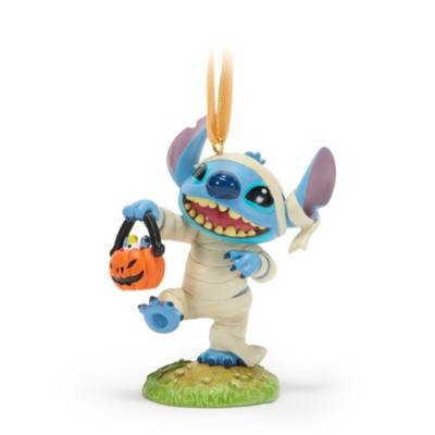 Stitch as Mummy Halloween Ornament, Lilo & Stitch