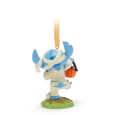 Stitch as Mummy Halloween Ornament, Lilo & Stitch