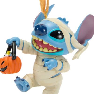 Stitch as Mummy Halloween Ornament, Lilo & Stitch