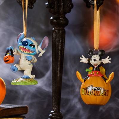 Stitch as Mummy Halloween Ornament, Lilo & Stitch