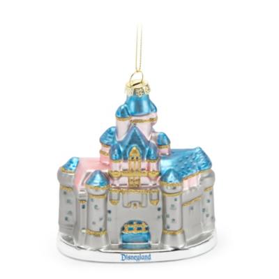 Sleeping Beauty Castle Glass Ornament, Disneyland