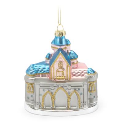 Sleeping Beauty Castle Glass Ornament, Disneyland