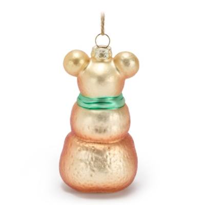 Mickey Mouse Sandman Glass Hanging Ornament