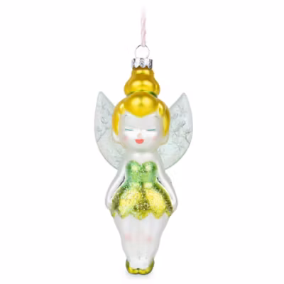Tinker Bell Glass Hanging Ornament, Peter Pan