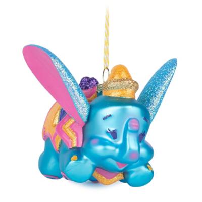 Dumbo Glass Hanging Ornament