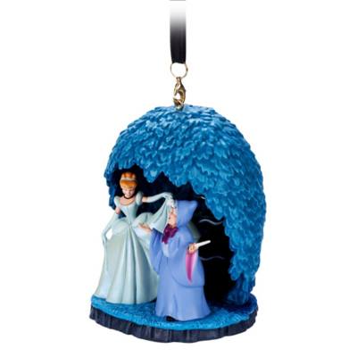 Cinderella and Fairy Godmother Sketchbook Ornament
