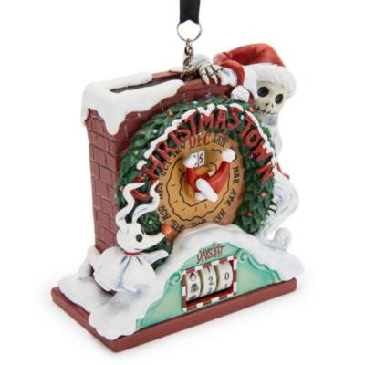 Jack Skellington and Zero Christmas Countdown Ornament, The Nightmare Before Christmas