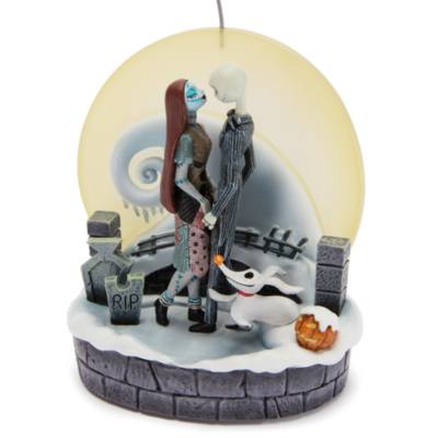 Jack Skellington and Sally Light-Up Ornament, The Nightmare Before Christmas
