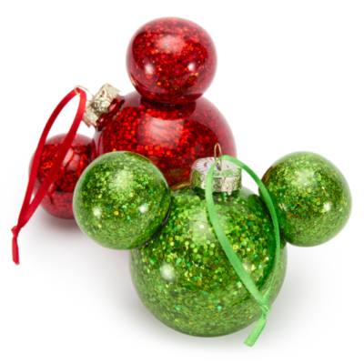 Mickey Mouse Icon Ornament, Set of 4