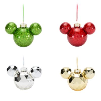 Mickey Mouse Icon Ornament, Set of 4