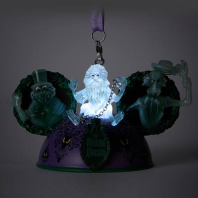 Hitchhiking Ghosts Light-Up Ear Hat Ornament, The Haunted Mansion