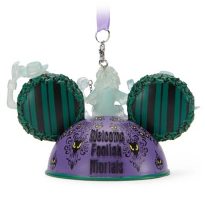 Hitchhiking Ghosts Light-Up Ear Hat Ornament, The Haunted Mansion