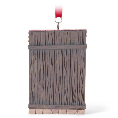 《美女與野獸》加斯頓與來富素描書掛飾