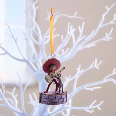 Miguel and Dante Singing Living Magic Sketchbook Ornament, Coco