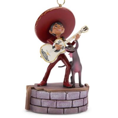 Miguel and Dante Singing Living Magic Sketchbook Ornament, Coco