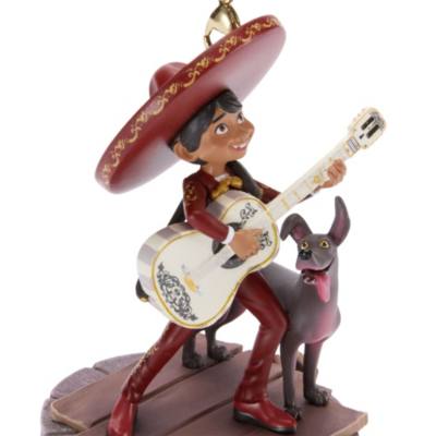 Miguel and Dante Singing Living Magic Sketchbook Ornament, Coco