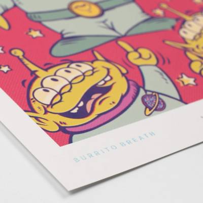 Aliens Art Print, Toy Story