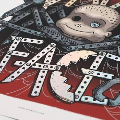 Baby Face Art Print, Toy Story