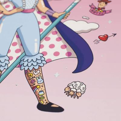 Bo Peep Art Print, Toy Story