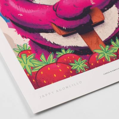 Lotso Art Print, Toy Story