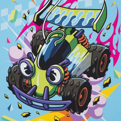 RC Art Print, Toy Story