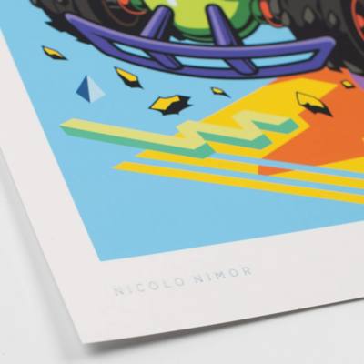 RC Art Print, Toy Story