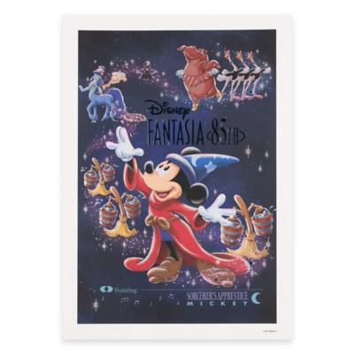 Sorcerer Mickey Art Print, Fantasia 85th Anniversary