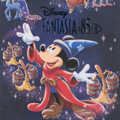Sorcerer Mickey Art Print, Fantasia 85th Anniversary