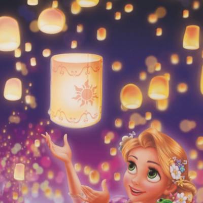 Rapunzel Art Print, Tangled