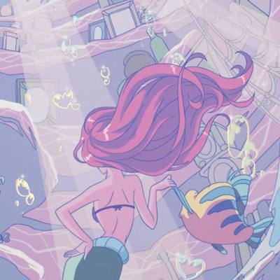 Ariel Art Print, The Little Mermaid