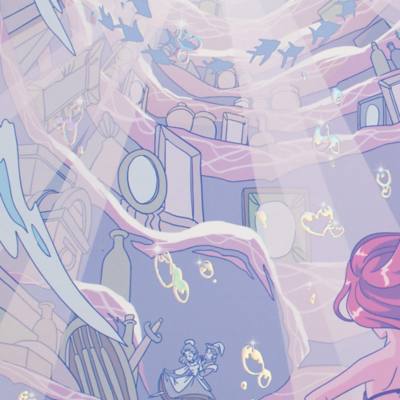 Ariel Art Print, The Little Mermaid