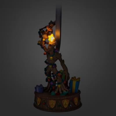 Rocket and Groot Light-Up Living Magic Sketchbook Ornament, Guardians of the Galaxy