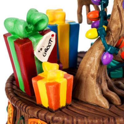 Rocket and Groot Light-Up Living Magic Sketchbook Ornament, Guardians of the Galaxy