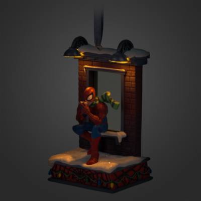 Spider-Man Light-Up Living Magic Sketchbook Ornament