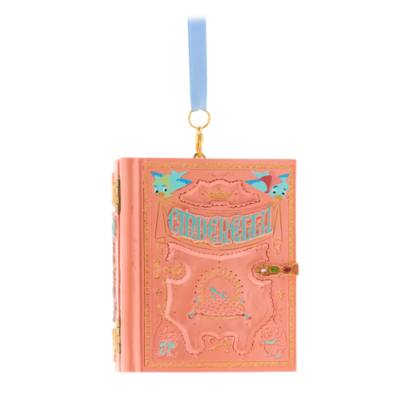 Cinderella Storybook Musical Living Magic Sketchbook Ornament